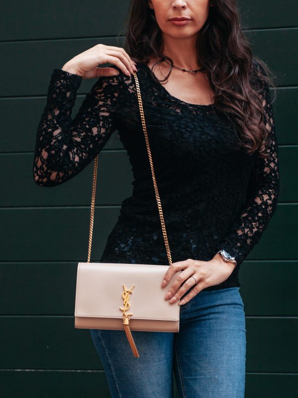 SAINT LAURENT Pompon kate medium - Image 4