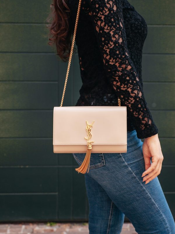 SAINT LAURENT Pompon kate medium - Image 3