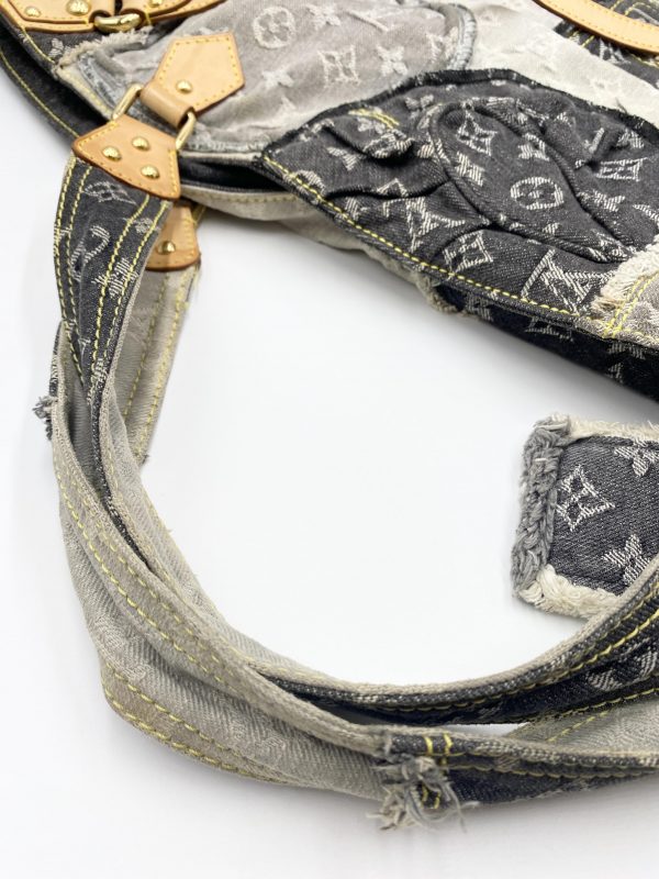 LOUIS VUITTON Cabby Patchwork denim – Bild 13