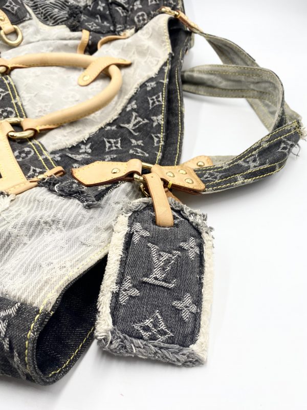 LOUIS VUITTON Cabby Patchwork denim – Bild 4
