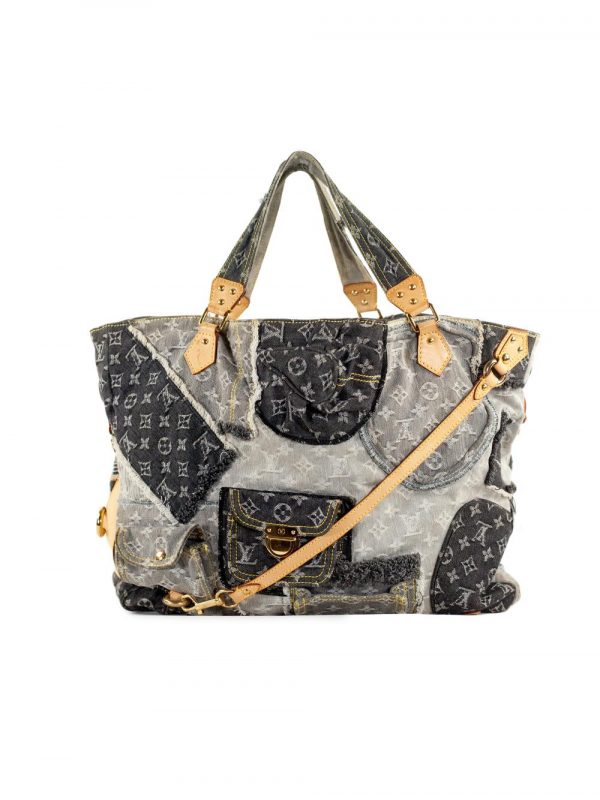 LOUIS VUITTON Cabby Patchwork denim – Bild 2